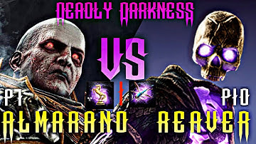 Almarand P7 VS Reaver P10 - Deadly Darkness ! Round Two - Max melee, range&elemnt res-Dawn of Titans