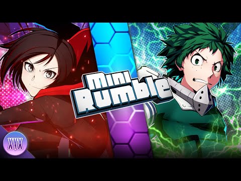 Ruby Rose vs Izuku Midoriya - Mini Rumble S2 EP12