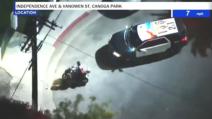 The Most Insane Motorcycle Police Chase