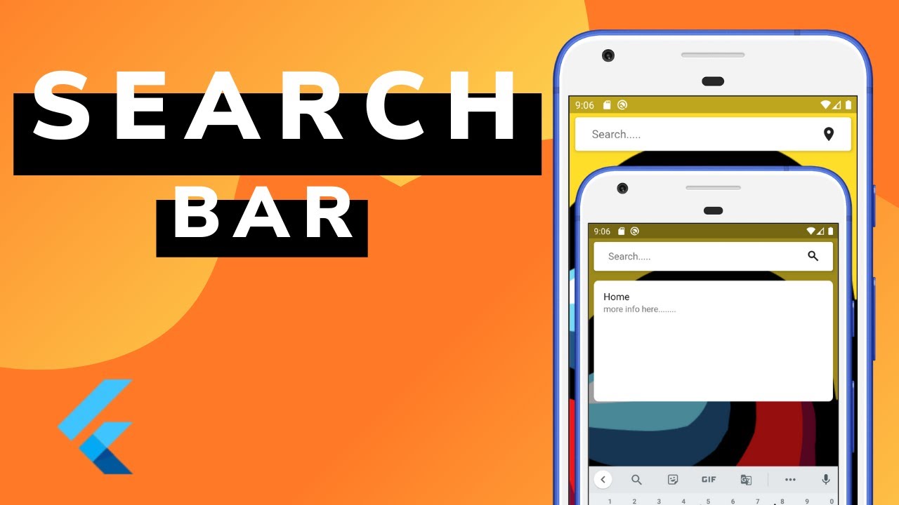 Floating Search Bar in Flutter