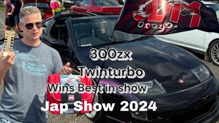 300zx twinturbo wins Best in show at Jap Show  2024