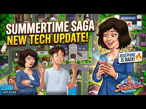 Summertime Saga Tech Update WIP.8189 🔥 Josephine Is Back! NEW Update