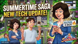 Summertime Saga Tech Update WIP.8189 🔥 Josephine Is Back! NEW Update