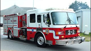 Brevard County FR Engine 22 Responding