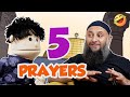 Fajr to isha the 5 daily prayers  deenies  funny islamic series for kids