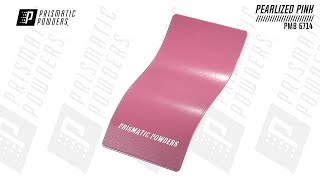 Pearlized Pink (PMB-6714) - Powder Coating Product | Prismatic Powders