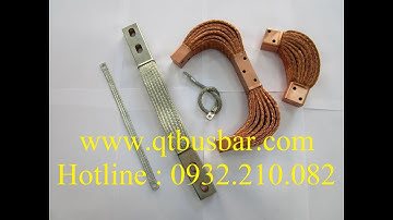 Dây đồng bện tiếp địa thang máng cáp 16mm2 [QTBUSBAR.COM]