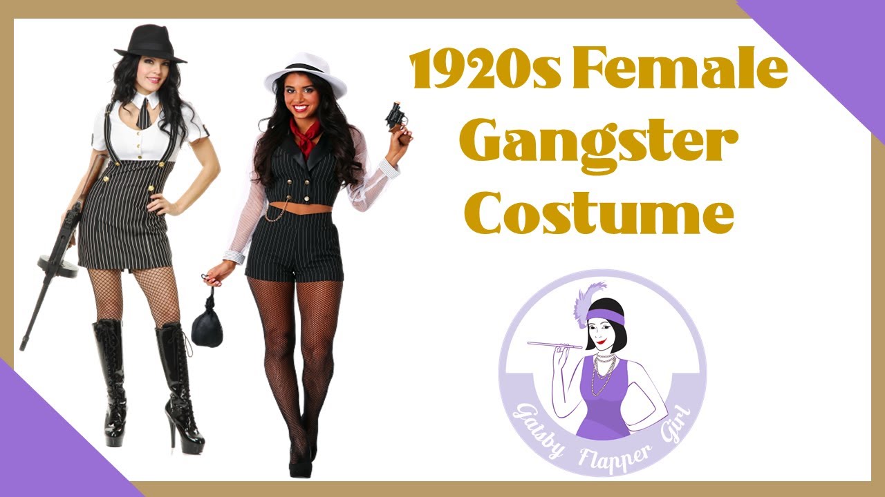 Best 1920s Female Gangster Costume Ideas • Gatsby Flapper Girl