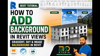 How to add  backgrounds in Revit Views II Gradient, Sky, and Image background