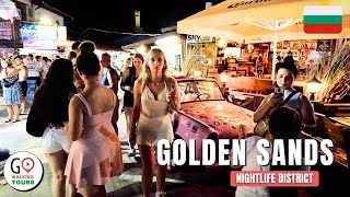 🇧🇬 GOLDEN SANDS NIGHTLIFE DISTRICT BULGARIA [FULL TOUR 4K]