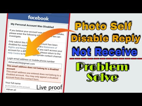 How To Open Disabled Facebook Account 2020 | Recover Fb ...