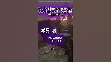 Top 10 Killer Perks Being Used In DeadByDaylight Right Now  #deadbydaylight #dbd #shorts #fyp