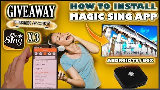 MAGIC SING PREMIUM ACCOUNT GIVEAWAY ON ANDROID / IOS / ANDROID TV BOX | screenshot 4