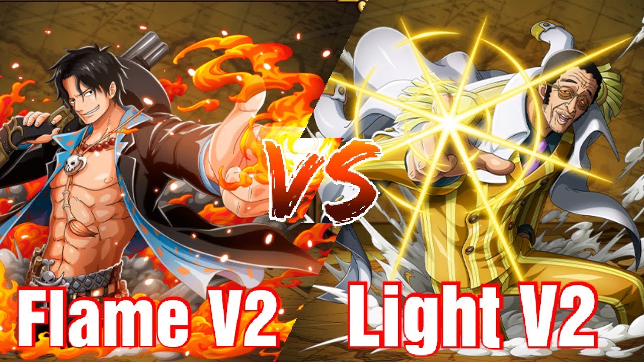 FLAME V2 VS LIGHT V2 IN BLOX FRUITS 