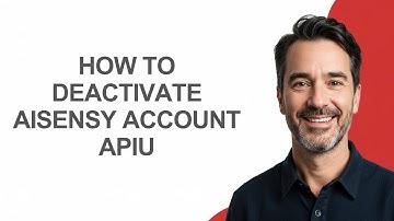 How to Deactivate Aisensy Account Apiu - KevinHowTo