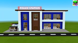 How To Build Police station in lokicraft tutorial