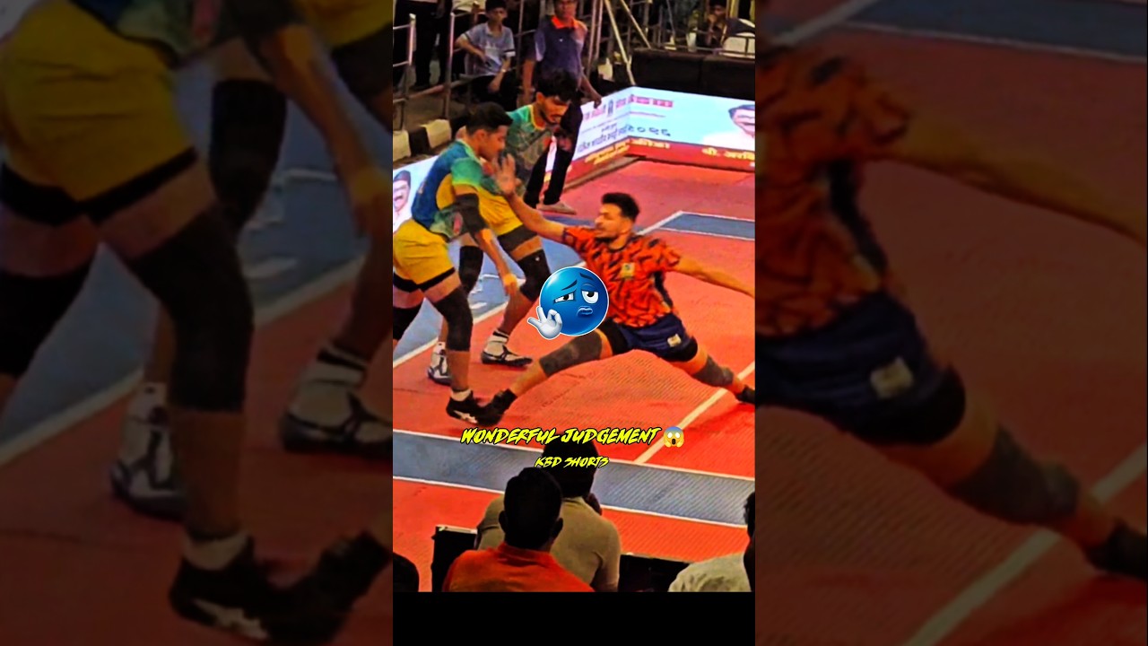 WONDERFUL JUDGEMENT 😱🔥 #shorts #kabaddi #kabbadi #kabadi -