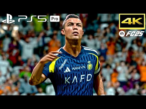 Ps5 Pro FC 25 | Cristiano Ronaldo - Real Madrid vs Al Nassr - Arsenal vs Al Nassr