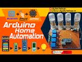 Home Automation using Arduino | Bluetooth and Manual Switch Control with EEPROM