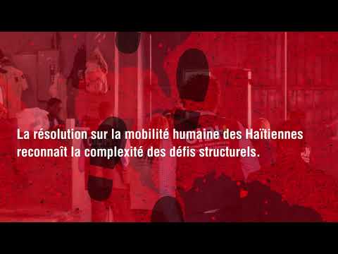 Protection des personnes haïtiennes en situation de mobilité humaine