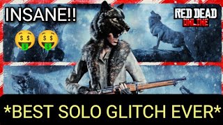 *BEST SOLO GLITCH EVER* MONEY GOLD XP GLITCH - RDR2 ONLINE - RED DEAD ONLINE - RED DEAD REDEMPTION 2