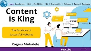 Content is King, Design is Queen: The Power of Quality Content in Web Design | WordCamp Lira 2024