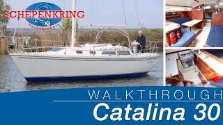 Catalina 30 for sale | Yacht Walkthrough | @ Schepenkring Lelystad | 4K