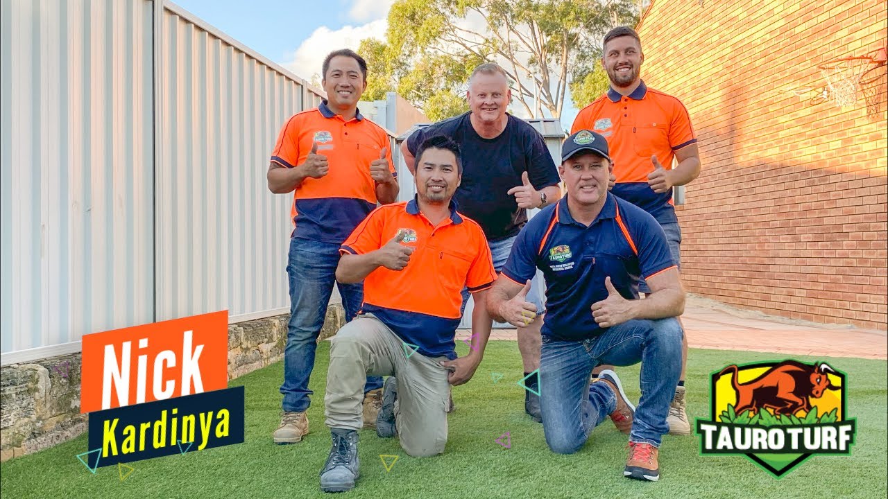 Tauro Turf installation- 35mm TuffLux artificial grass