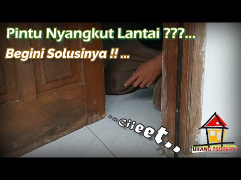 Video: Bagaimana cara memperbaiki pintu louver?