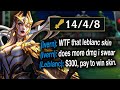 I spent $300 to get this Leblanc skin. The most expensive League skin ever