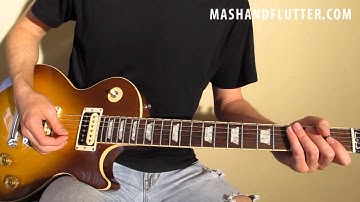 Mash and Flutter: Slash Solo Licks Lesson 13 w/ TAB