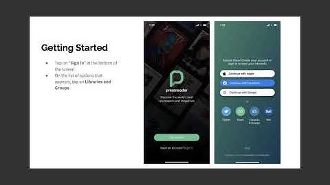 Getting Started with PressReader