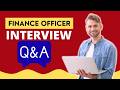Most Common Top 20 Finance Officer Interview Questions And Answers for 2026