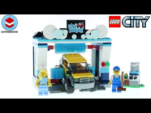 LEGO City 60362 Car Wash - LEGO Speed Build Review