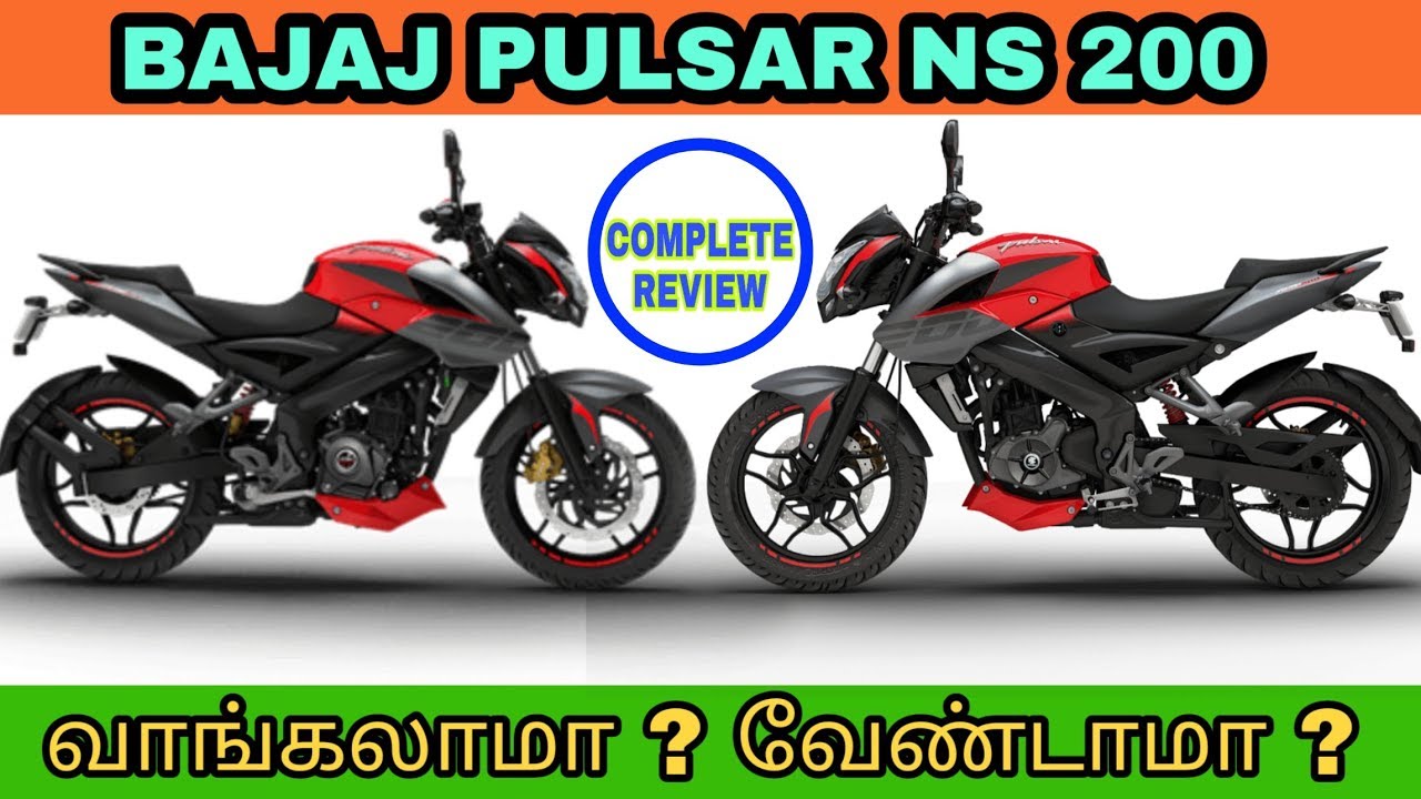 Bajaj Pulsar Ns 0 Complete Review தம ழ ல Mech Tamil Nahom Youtube