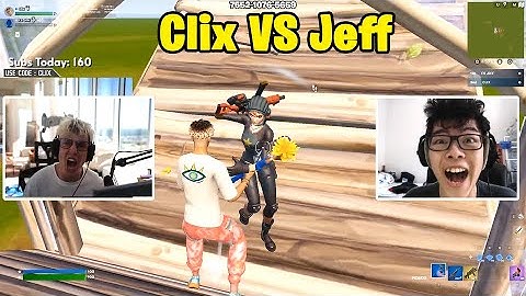 Clix VS Jeff 1v1 TOXIC Buildfights