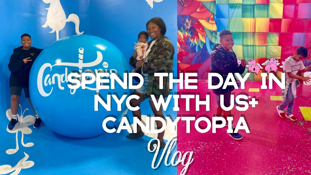Vlog I Took The Kids To Candytopia Spend The Day With Us In NYC