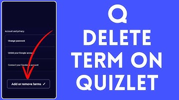 How to Delete Term on Quizlet 2024 | Remove Term on Quizlet