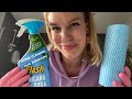 [ASMR]  🧼 Cleaning the bathroom for you *So relaxing* with pink rubber gloves