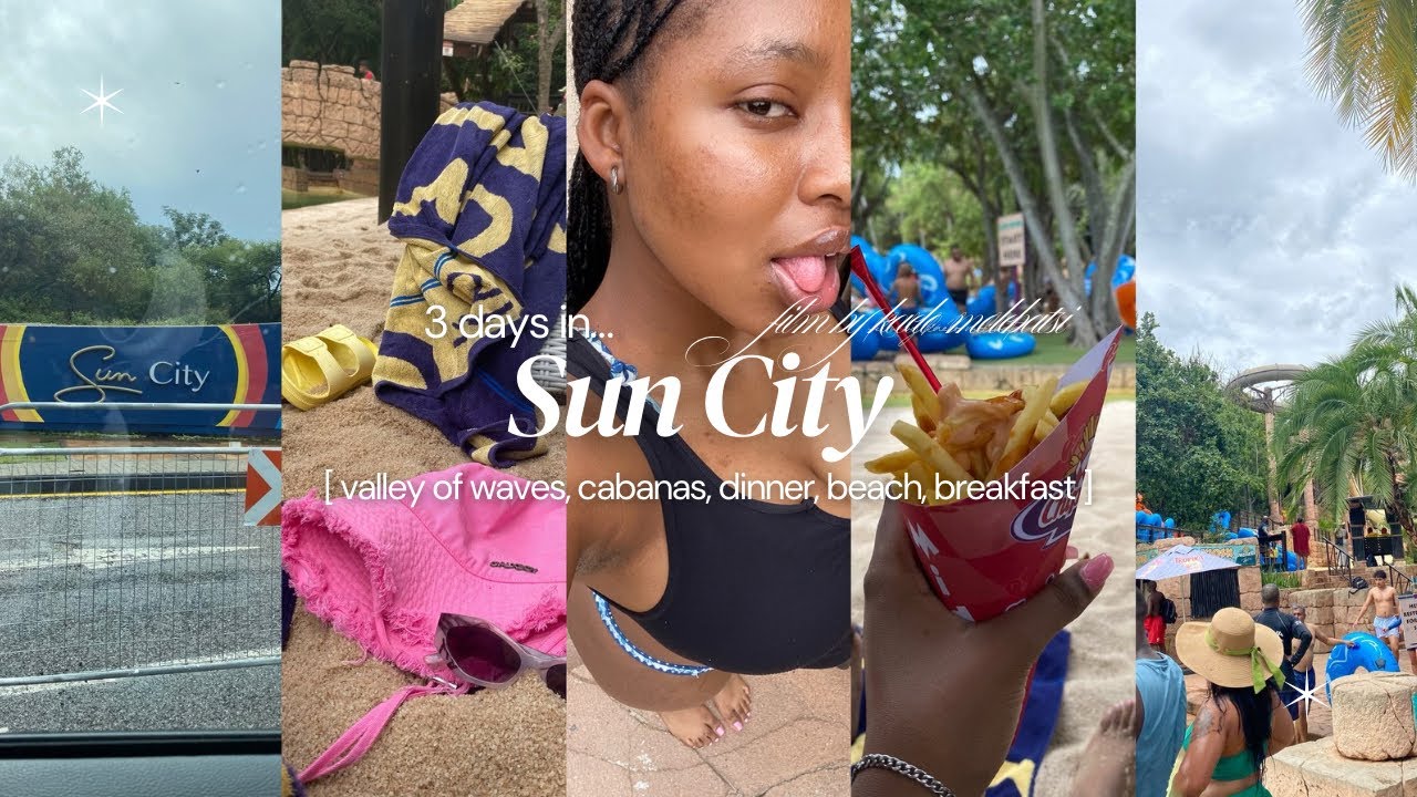 Rainy Days in Sun City 🏝️👙🍦|  3-Day Family Getaway to Cabanas, Maze, Valley of Waves & More!