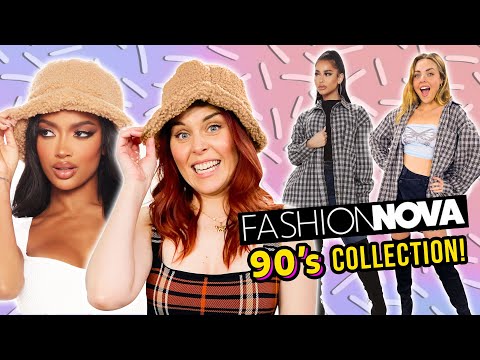 Millennials Try CRAZY Fashion Nova 90’s Outfits!