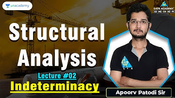 Indeterminacy | Structure Analysis | Apoorve Patodi Sir | GATE 2023/24 | Only Live