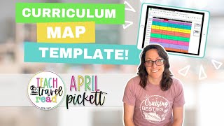 A Curriculum Mapping Example Using My Curriculum Map Template | How to Create a Curriculum Map