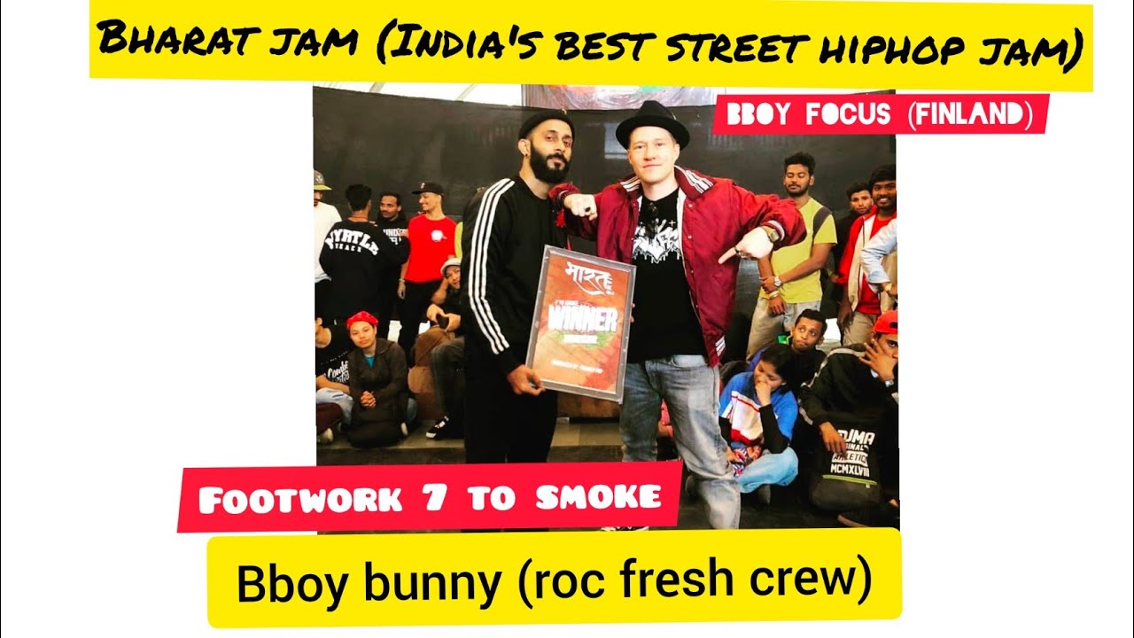 Footwork 7 to smoke judged by bboy focus ( finland)|| bharat jam India🇮🇳|| CHILDNATION ||