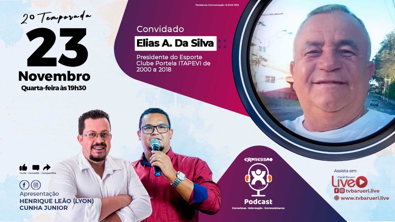 Elias A. Da Silva | Expressão Podcast