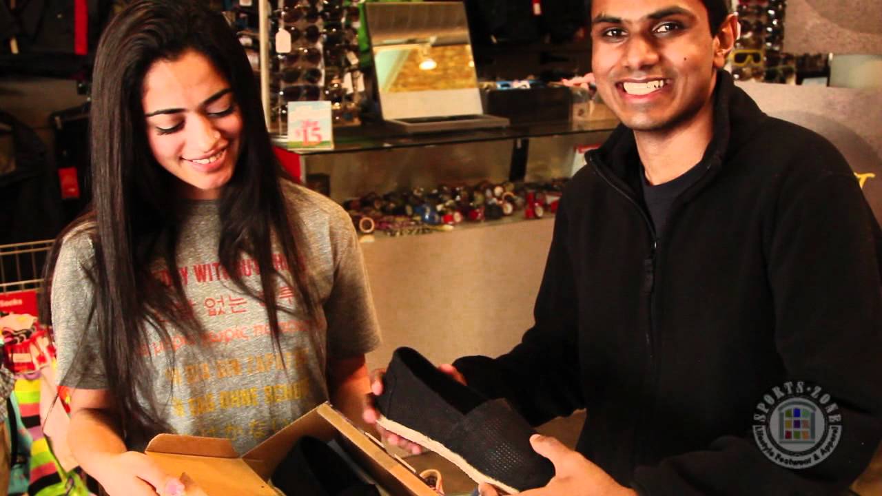 The Sports Zone & Toms "Day Without Shoes" Event in DC