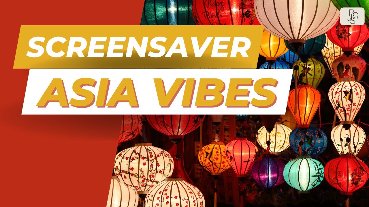 Asia Vibes | 30 MINUTES of HD Wallpapers | Shift every 4 seconds