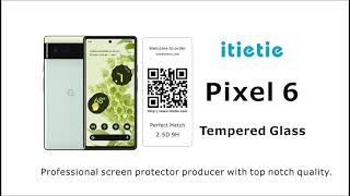 Pixel 6 Premium Tempered Glass Screen Protector Perfect Match