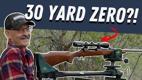 The Easiest Rifle Zero You’ll Ever Do- (30 Yard Trick)