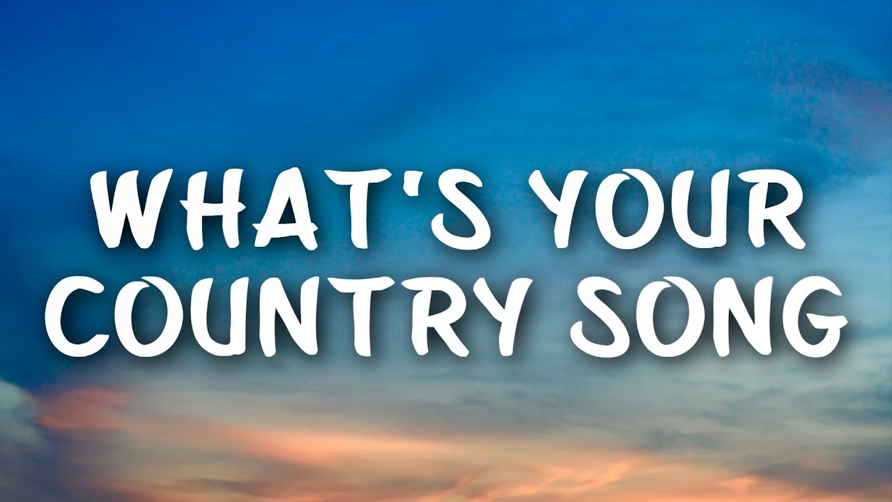 Thomas Rhett - What's Your Country Song (Lyrics)